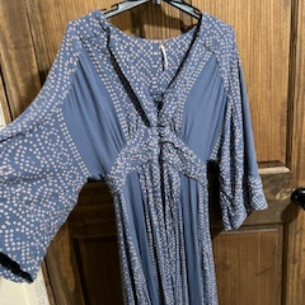 Blue Free People dress